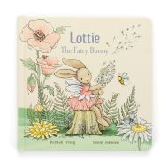 Jellycat Lottie the Fairy Bunny Book Multi-Coloured 2x19x19cm