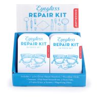 Kikkerland Eyeglass Repair Kit (12 Disp) Blue 9.5x6x2cm