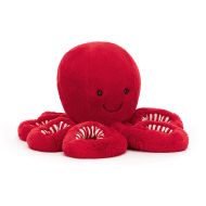 Jellycat Cranberry Octopus Large Red 19x19x47cm