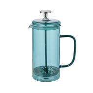 Leaf & Bean Glass French Press Green 12x7.8x16.5cm/350ml