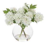 Rogue Snowball-Phoebe Vase White 26x29x26cm