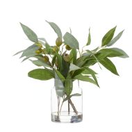 Rogue Gum Nut Eucalyptus Mix-Pail Vase Green 40x42x44cm