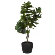 Rogue Giant Fiddle Plant-Vienna Planter Green 120x120x250cm