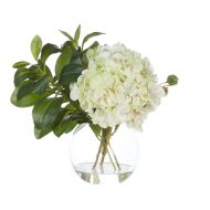 Rogue Hydrangea Lush Leaf-Phoebe Sphere Green 39x32x33cm