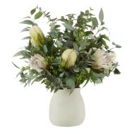 Rogue Australis Protea Eucalyptus Mix-Maliah Pot Green 78x78x79cm