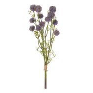 Rogue Mini Allium Stem Bunch Light Purple 18x18x64cm