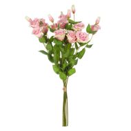 Rogue Lisianthus Stem Bunch Pink 35x35x80cm