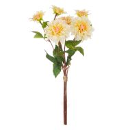 Rogue Dahlia Bud Stem Bunch Yellow 28x28x64cm