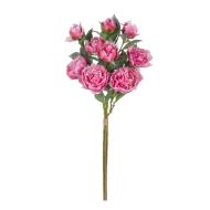 Rogue Peony Stem UV Bunch Dark Pink 36x36x92cm