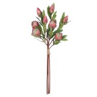 Rogue Protea Stem Bunch Pink 25x25x75cm