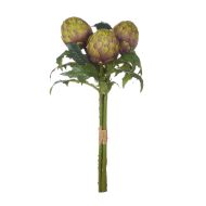 Rogue Artichoke Stem Bunch Purple & Green 37x37x66cm