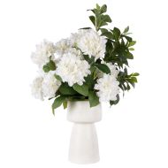Rogue Hydrangea Mix - Kensington Planter White 60x58x78cm