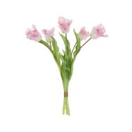 Rogue Parrot Tulip Bunch Pink 21x21x48cm