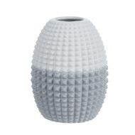 Emporium Baras Two Tone Vase Grey 10x10x13cm