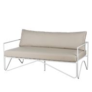 Amalfi Lloyd Outdoor 3 Seater Sofa Taupe 80x154x82cm