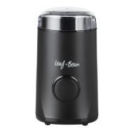 Leaf & Bean One Touch Coffee Grinder Matte Black 10.8x10.8x23cm