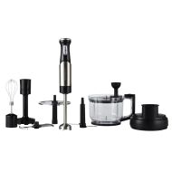 MasterPro Deluxe+ Immersion Blender Set Silver & Black 24x18.6x45.6cm