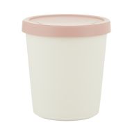 Davis & Waddell Ice Cream Tub 1L Dusty Pink 12.6x12.6x13.7cm