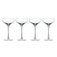 Davis & Waddell Ascot Espresso Martini Glasses 4pcs Set Clear 180ml/10x10x15cm