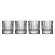 Davis & Waddell Ascot Negroni Glasses 300ml 4pcs Set Clear 8.8x8.8x9.3cm
