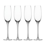 Davis & Waddell Ascot Champagne Flutes 4pcs Set Clear 260ml/6.2x6.2x26.5cm