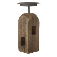 Amalfi Blake Small Candleholder Natural 15x15x32cm