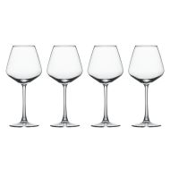 Davis & Waddell Ascot Wine Spritzer Glasses 4pcs Set Clear 400ml/10.2x10.2x22.8cm