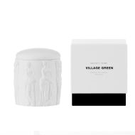 Society Home Village Green Scented Soy Candle 300g White 9.5x9.5x11cm