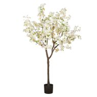 Rogue Cherry Blossom Tree White 120x120x150cm