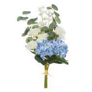 Rogue Hydrangea Mixed Bouquet Blue 35x27x70cm