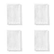 Amalfi Sorrento Liveable Linen Napkins 4pcs Set White 45x45x1cm