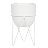 Rogue Syros Planter Stand Medium White 21x21x19cm