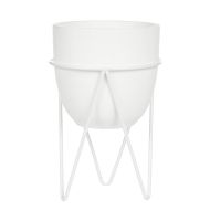 Rogue Syros Planter Stand Small White 16x16x15cm