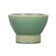 Rogue Rouen Bowl Planter Medium Green 14x14x10cm