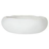 Rogue Lyon Organic Bowl Planter White 30x30x9cm