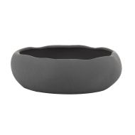 Rogue Lyon Organic Bowl Planter Charcoal 30x30x9cm