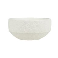 Rogue Delos Bowl Planter Large White 22x22x11cm