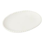 Society Home Cini Ceramic Plate White 15.5x10.5x2cm