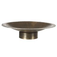 Grand Designs Binx Metal Bowl Small Rust 43x43x10.5cm