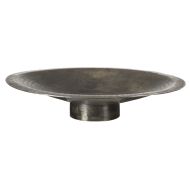 Grand Designs Binx Metal Bowl Large Gun Metal 53.5x53.5x11.5cm