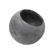 Rogue Ithaca Round Planter Large Grey 21x21x19cm