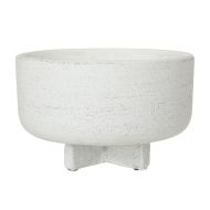 Rogue Icaria Bowl Planter Medium White 18x18x11cm