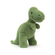 Jellycat Fossilly T-Rex Medium Green 28x14x28cm (New Item Code)