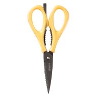 SVNA Stainless Steel Titanium Kitchen Scissors Yellow 22.5x10.5x1.3cm