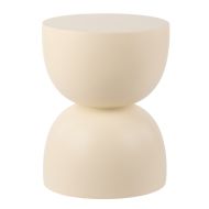 Amalfi Bennett Side Table White 35x35x46cm