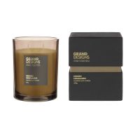 Grand Designs Hidden Highlands Scented Candle 450g Black 10x10x12cm