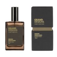 Grand Designs Hidden Highlands Scented Interior Spray 100ml Black 7.2x4.5x14.8cm