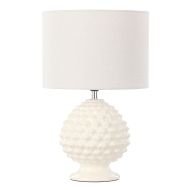 Society Home Macy Table Lamp White & Natural 28x28x43cm