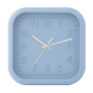 Emporium Tate Wall Clock Blue & White 20.3x20.3x2.9cm