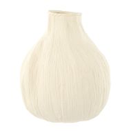 Grand Designs Eugenia Clay Vase Large Cream 29x29x32cm